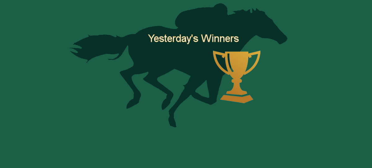 Yesterdays Winners